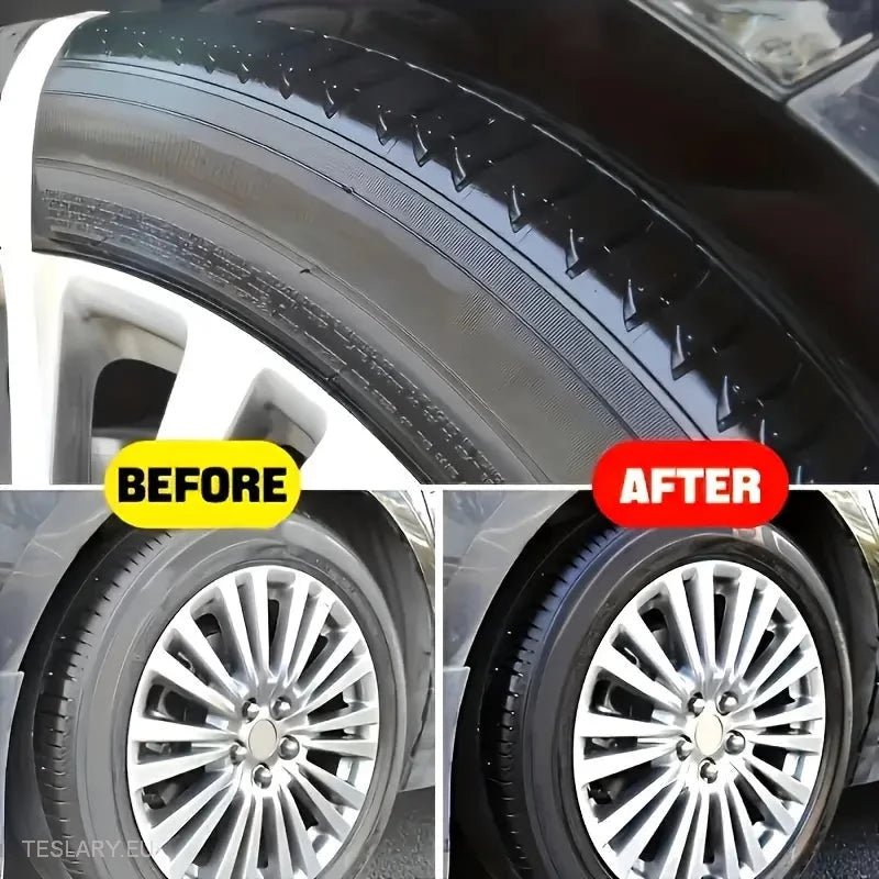 Tyre Polishing Wax - Gets your tyres back to black - Tesla Shop Europe - TESLARY.IE Ireland - France boutique- Deutschland Geschäft- España comercio - Nederland winkel- TESLARY.IE