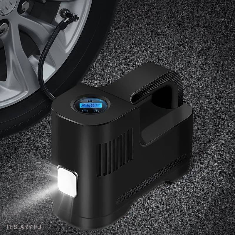 Portable 12 Volt Compressor with Digital Readout -TESLARY.IE Tesla Shop Europe