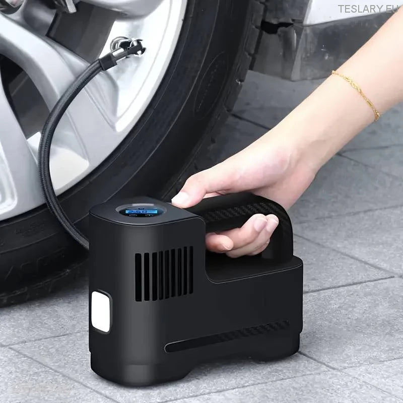 Portable 12 Volt Compressor with Digital Readout -TESLARY.IE Tesla Shop Europe