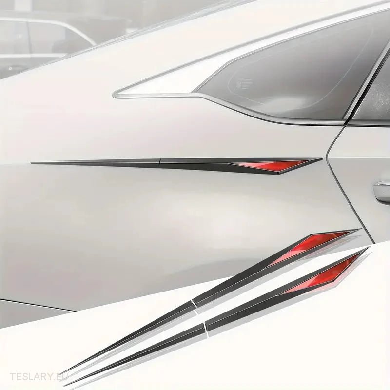 Chrome Plated Trim Accents for Side or Bonnet -TESLARY.IE Tesla Shop Europe