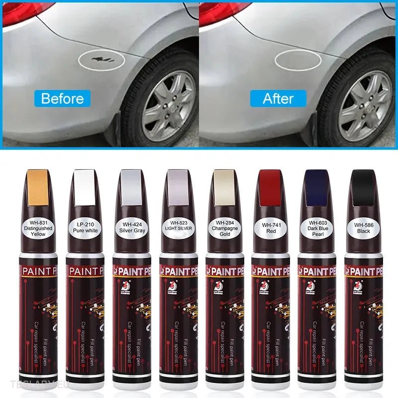 Car Touch Up Paint Pen with Brush -TESLARY.IE Tesla Shop Europe