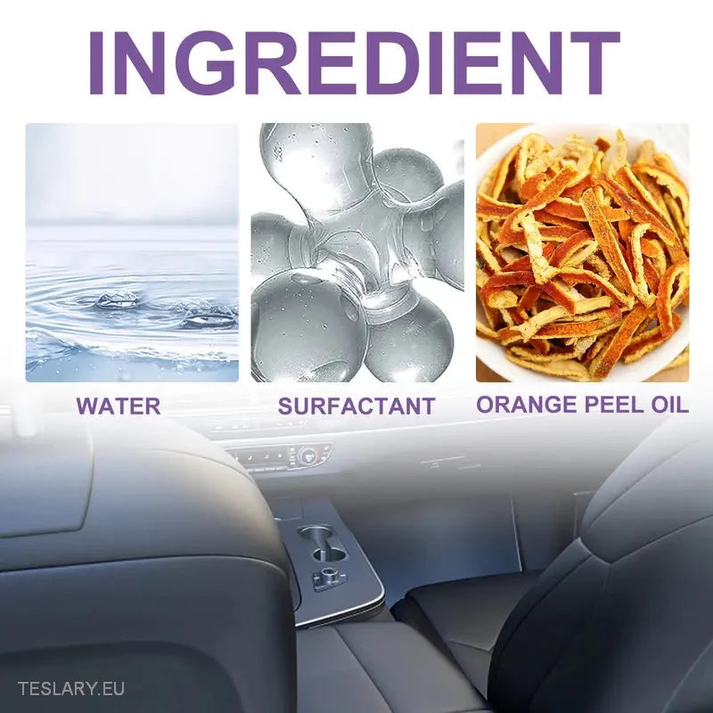 Specialist Car Interior Cleaner & Scent 120ml for your Tesla -TESLARY.IE Tesla Shop Europe