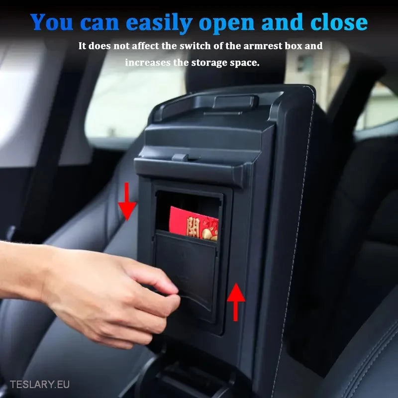 Tesla 3/Y Accessories 3 Piece Center Console Organiser Package -TESLARY.IE Tesla Shop Europe