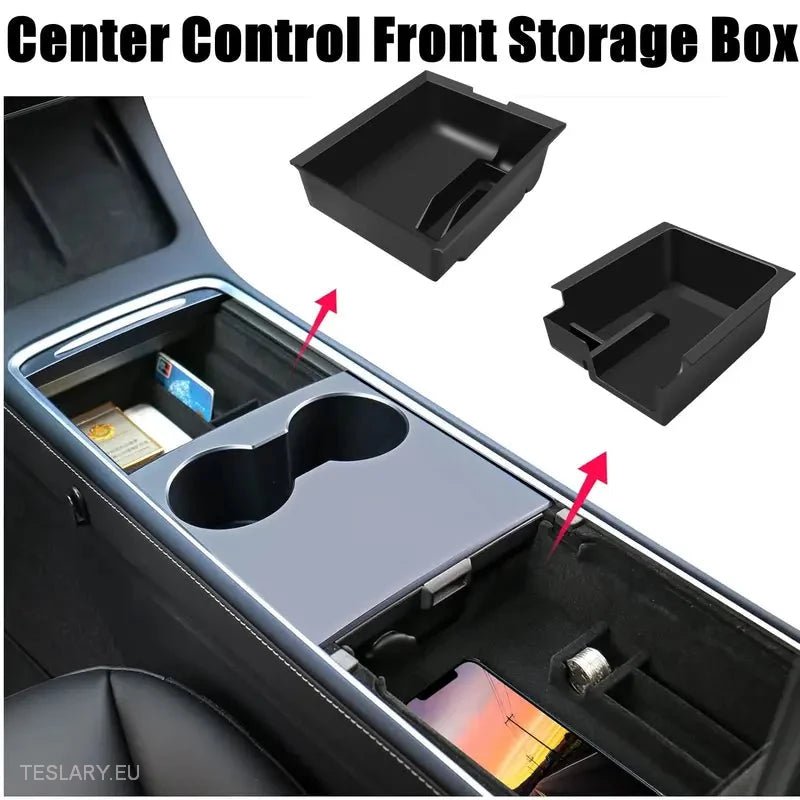 Tesla 3/Y Accessories 3 Piece Center Console Organiser Package -TESLARY.IE Tesla Shop Europe