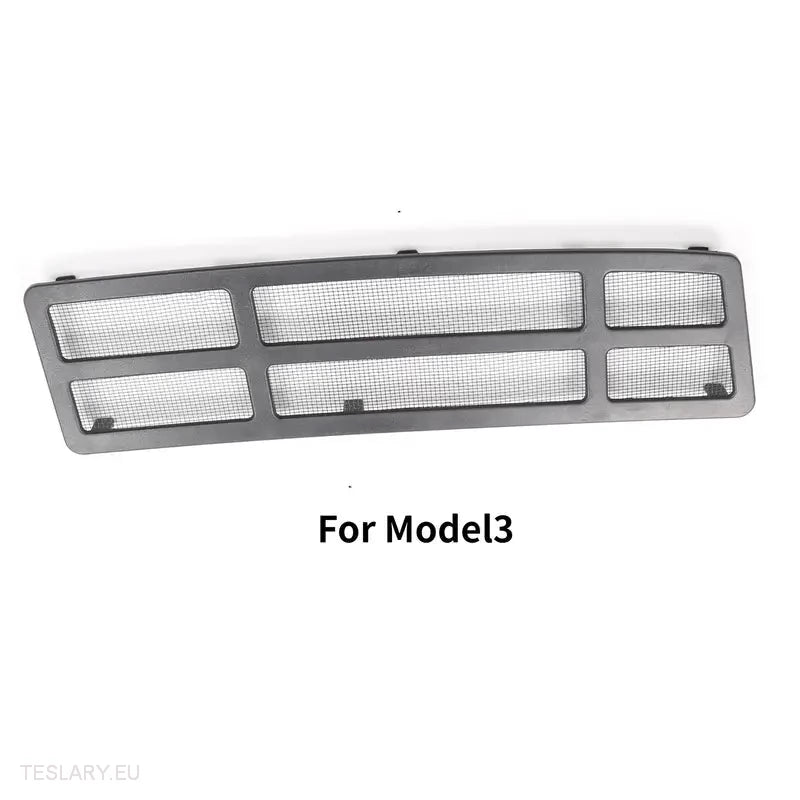 Tesla Model 3  Front Air Inlet Protective Cover ( Grey ) -TESLARY.IE Tesla Shop Europe