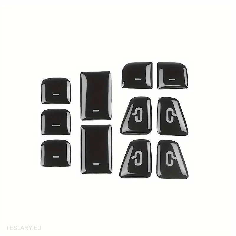 TESLA 3 / Y Windows Switch Protective button Covers -TESLARY.IE Tesla Shop Europe