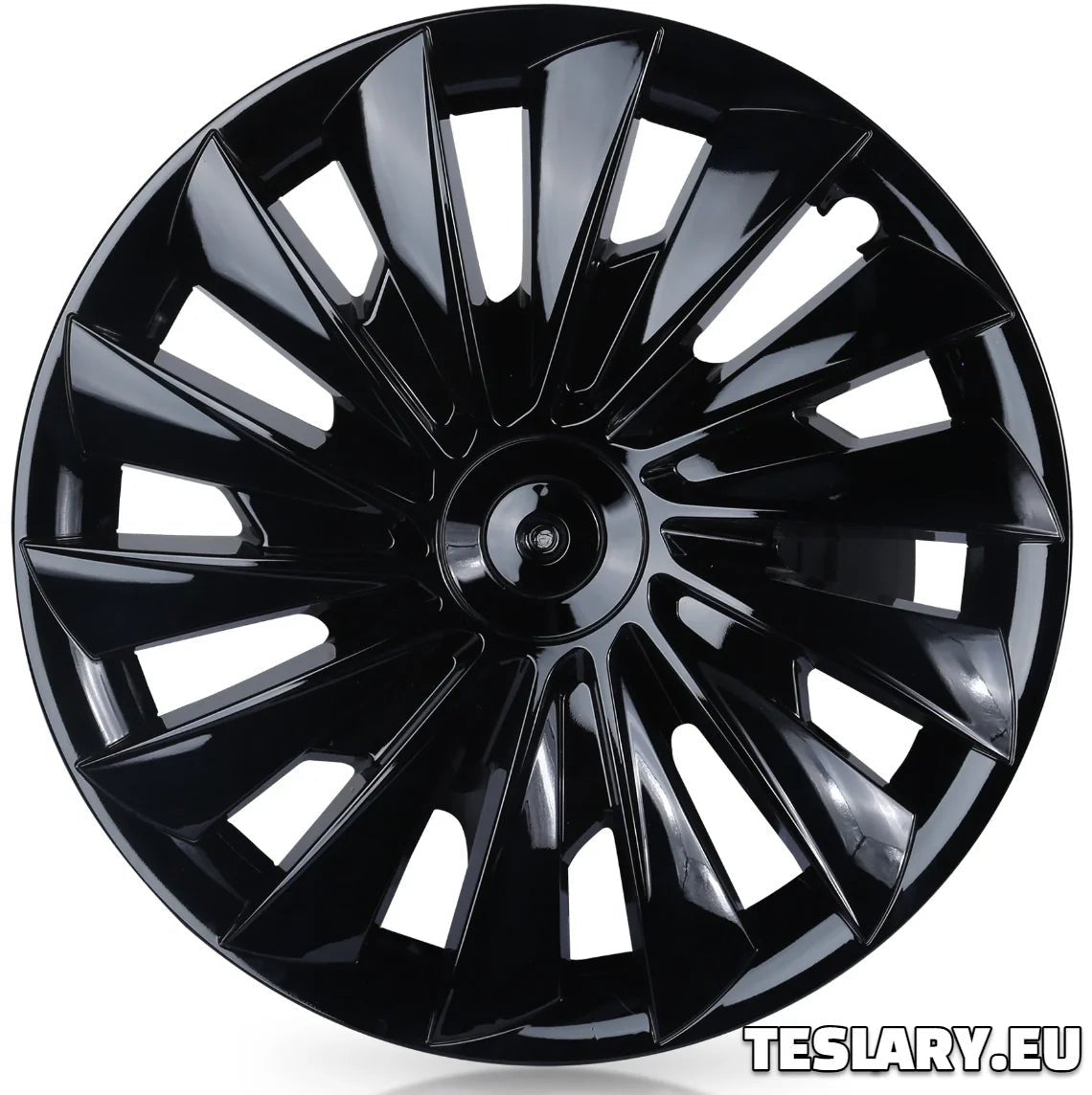 18 "Tesla Model 3+ Highland Performance Induction Style Wheel Covers -Gloss Black