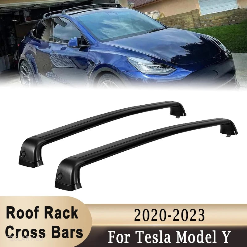 Roof Rack Cross Bars for Tesla Model 3 , Y and Highland -TESLARY.IE Tesla Shop Europe