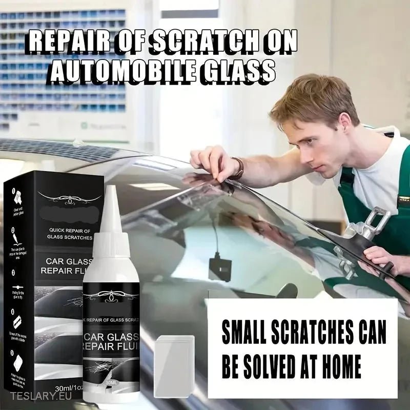 Automotive Windscreen Glass Crack Repair Kit 30ml -TESLARY.IE Tesla Shop Europe