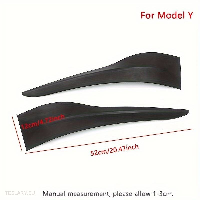 Tesla Model Y Front Bumper Silicone Guards ( 2 Pieces ) - Tesla Shop Europe - TESLARY.IE Ireland - France boutique- Deutschland Geschäft- España comercio - Nederland winkel- TESLARY.IE