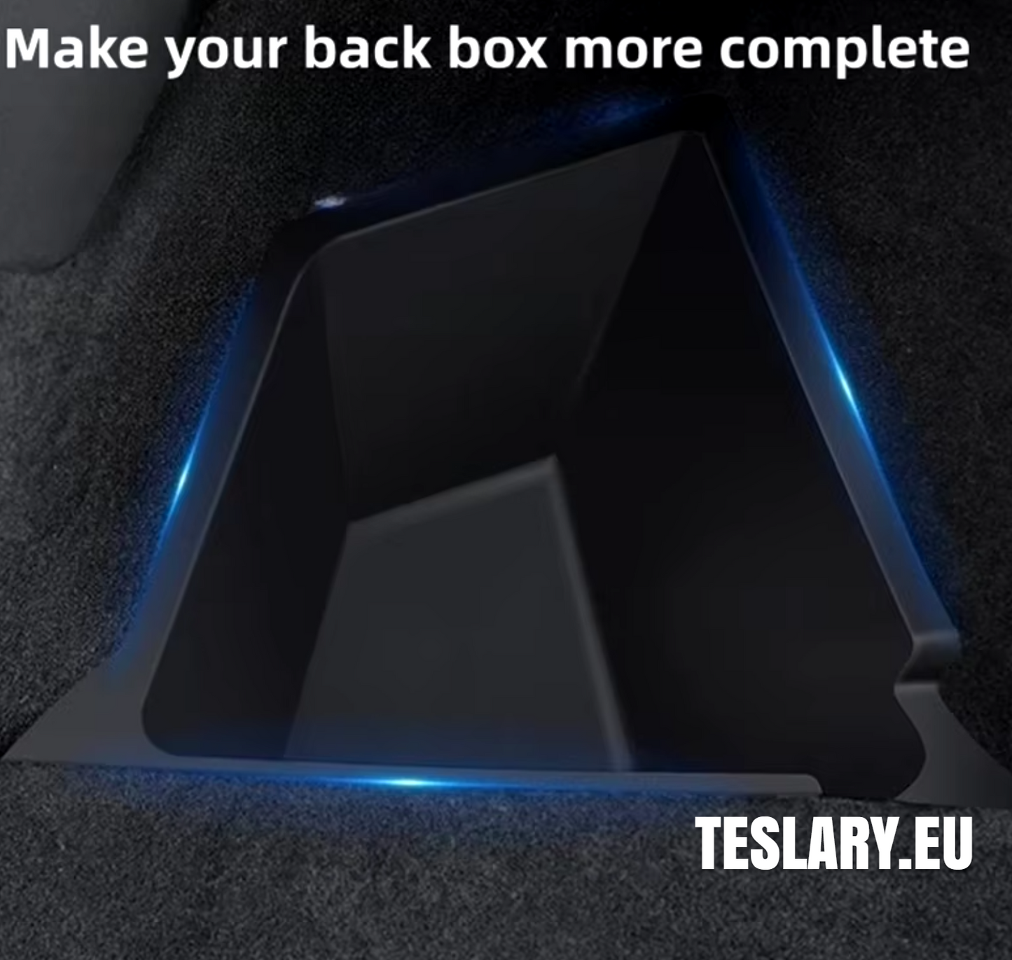 Tesla Model Y Trunk Organiser Side Pockets with Lids ( 2 )