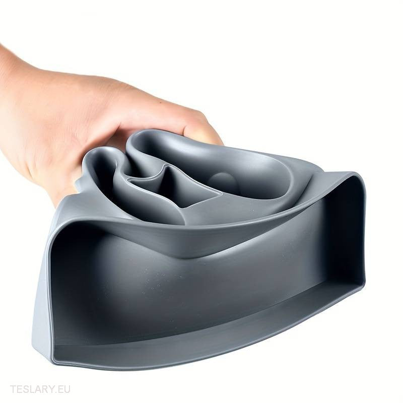 Tesla Model 3/Y Black Silicone Cup Holder & Storage - Tesla Shop Europe - TESLARY.IE Ireland - France boutique- Deutschland Geschäft- España comercio - Nederland winkel- TESLARY.IE