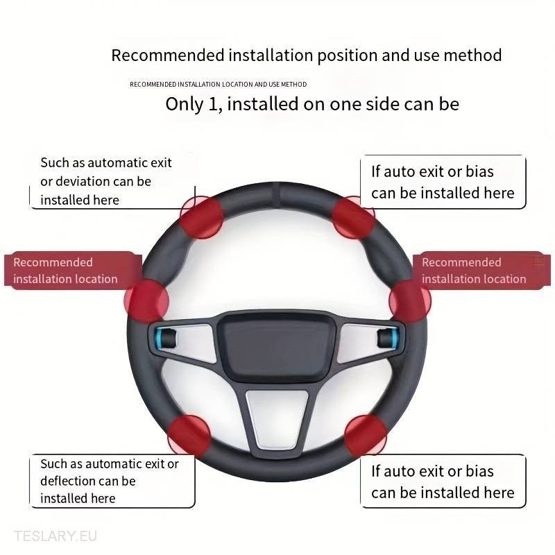 Full Self Driving Counter Weight Aid Compatible with Tesla 3/Y/S/X -TESLARY.IE Tesla Shop Europe