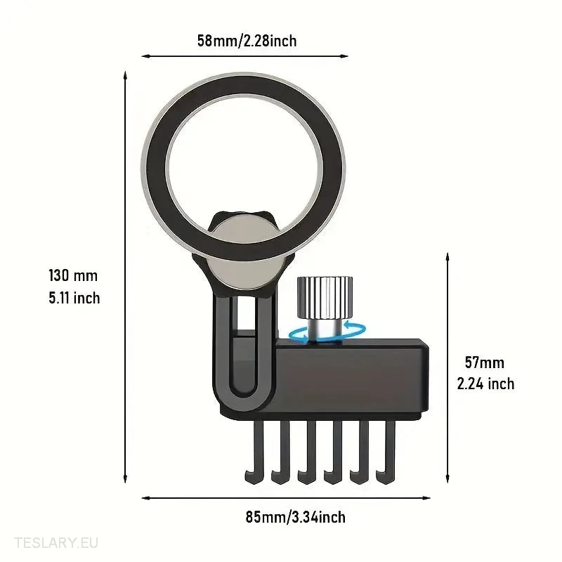 Tesla Model 3 /  YMagnetic Phone Holder 360 Degrees -TESLARY.IE Tesla Shop Europe