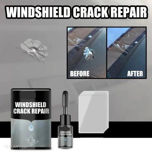 Automotive Windscreen Glass Crack Repair Kit 20ml -TESLARY.IE Tesla Shop Europe