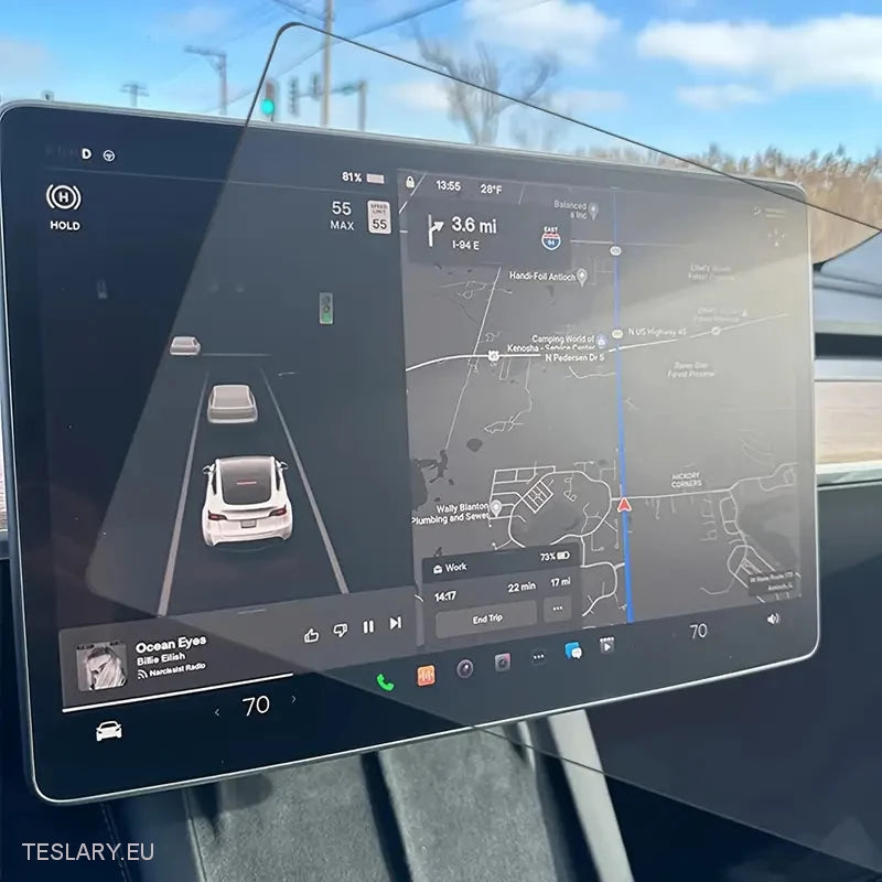 Tesla Model 3 / Y Tempered Glass Screen Protector