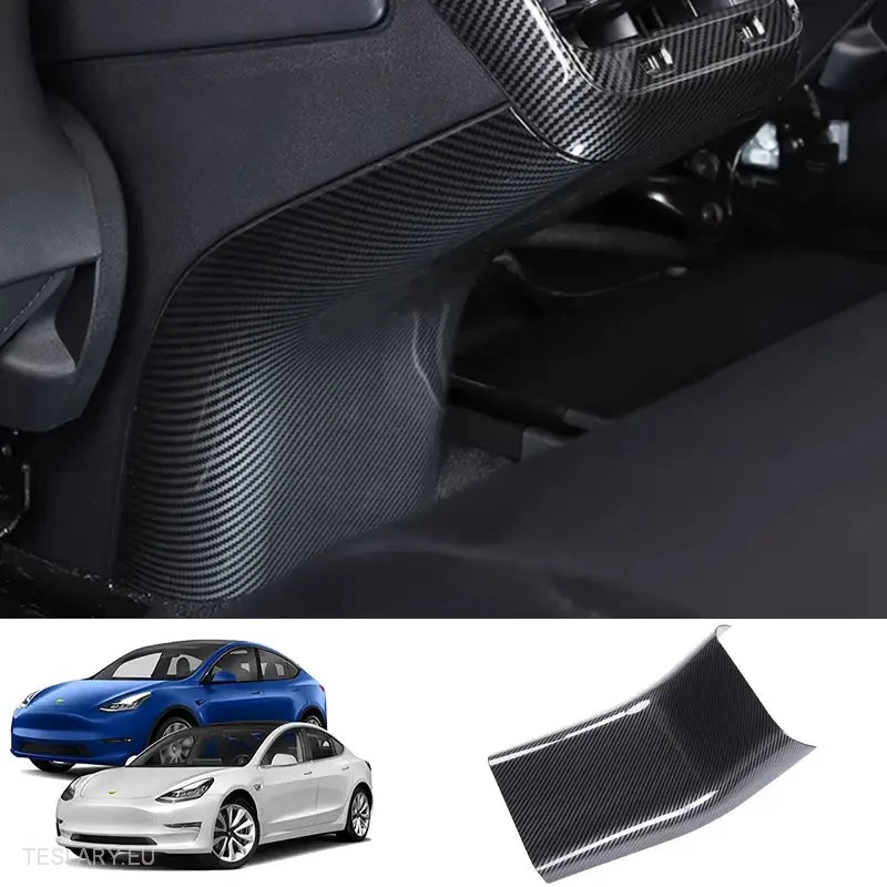 Tesla 3/Y Rear Kick Panel for Centre Console -TESLARY.IE Tesla Shop Europe