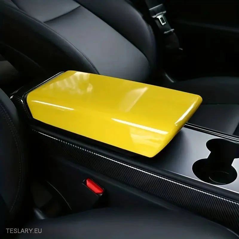 Tesla 3/Y Central Armrest Cover ABS -TESLARY.IE Tesla Shop Europe