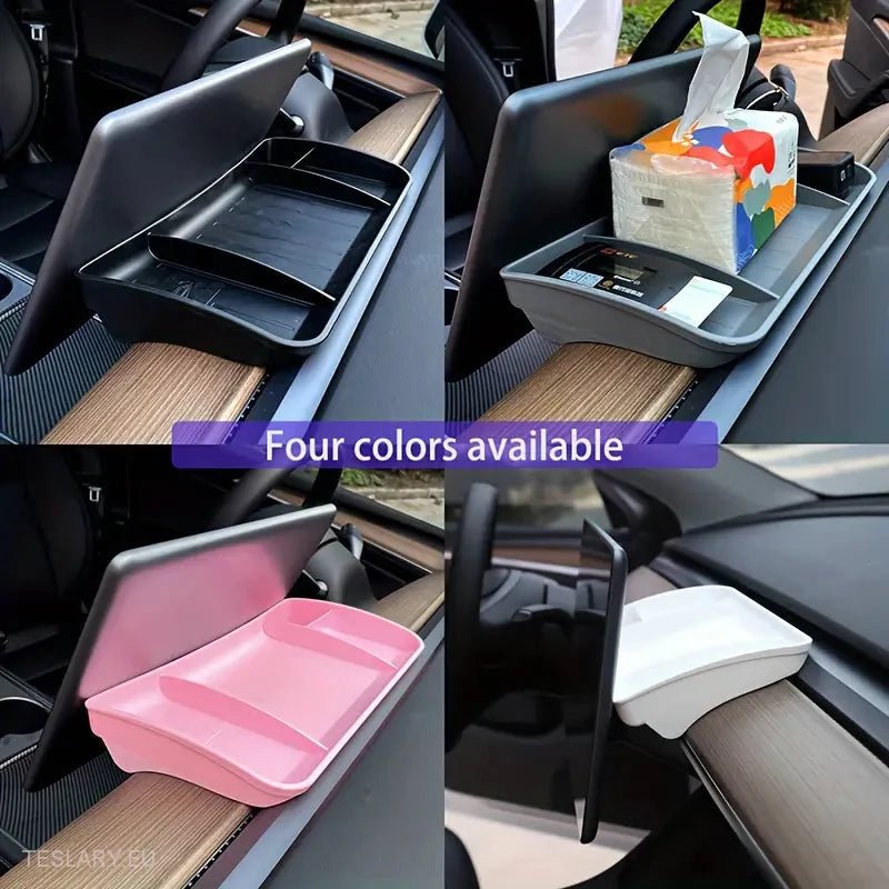 Tesla Model 3 / Y Dash Storage ETC Invisable in Grey, White or Black -TESLARY.IE Tesla Shop Europe