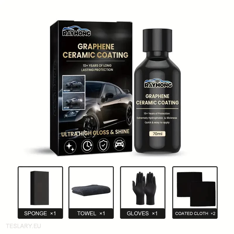 Specialist Graphene Ceramic Coating for your Tesla -TESLARY.IE Tesla Shop Europe