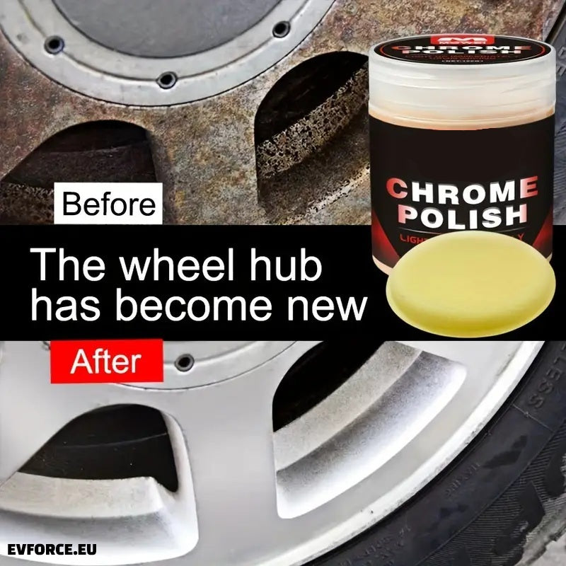 Multi-Purpose Chrome Restoration Polish 100gms 3 -TESLARY.IE Tesla Shop Europe