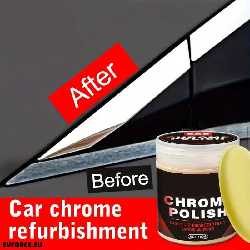 Multi-Purpose Chrome Restoration Polish 100gms 4 -TESLARY.IE Tesla Shop Europe