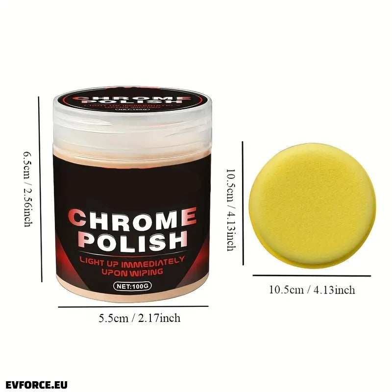 Multi-Purpose Chrome Restoration Polish 100gms 9 -TESLARY.IE Tesla Shop Europe