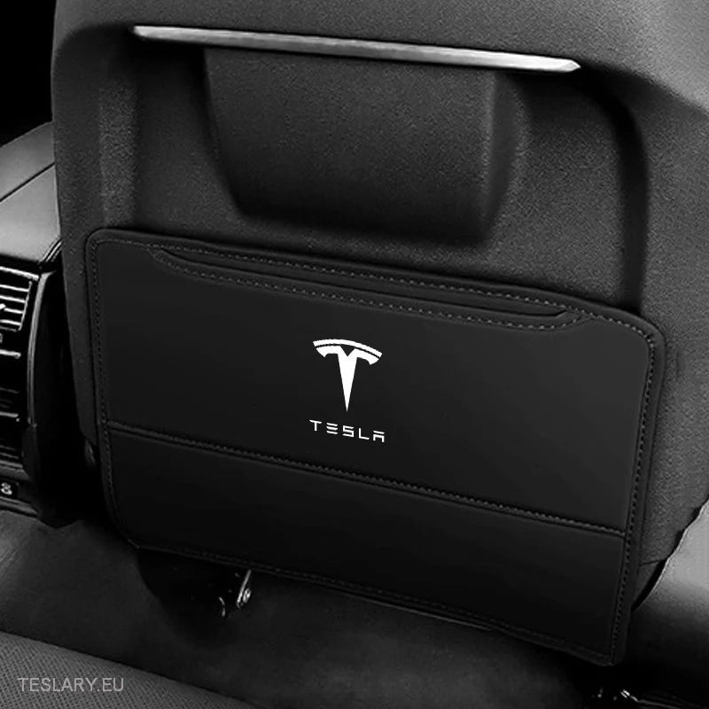 Tesla Model 3 Y S &  X  Kick Protection PU Leather Covers ( 2 Pack ) - Tesla Shop Europe - TESLARY.IE Ireland - France boutique- Deutschland Geschäft- España comercio - Nederland winkel- TESLARY.IE