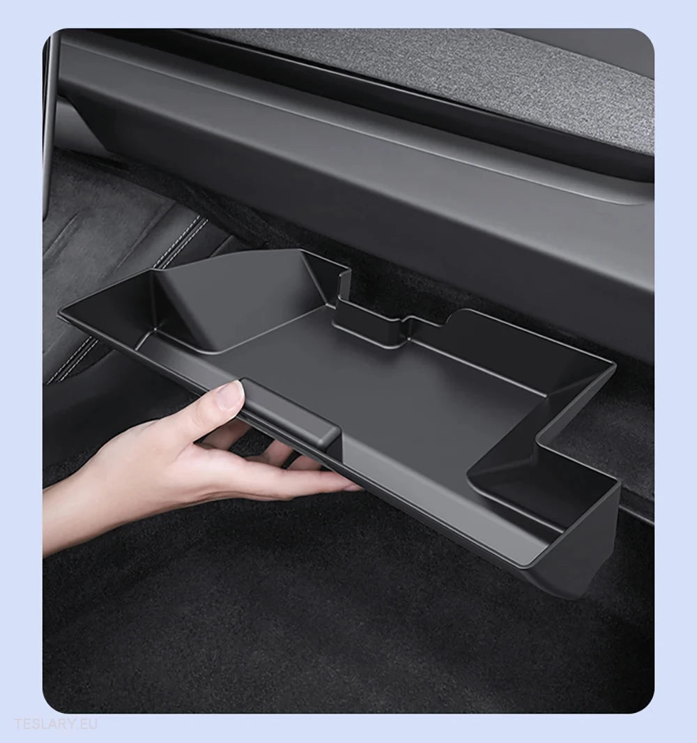 Tesla 3 Highland Central Glovebox Storage Organiser -TESLARY.IE Tesla Shop Europe