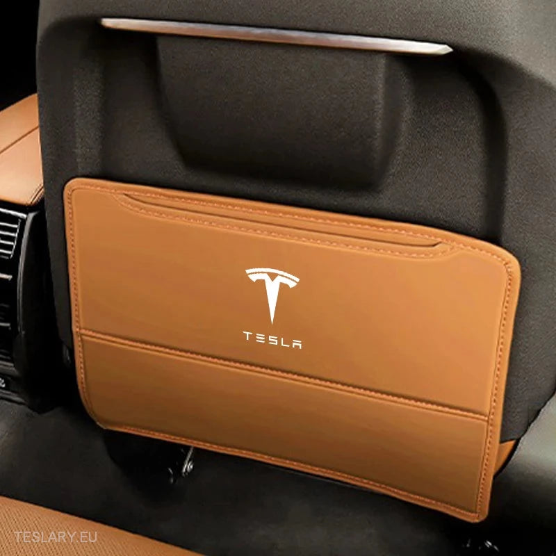 Tesla Model 3 Y S &  X  Kick Protection PU Leather Covers ( 2 Pack ) - Tesla Shop Europe - TESLARY.IE Ireland - France boutique- Deutschland Geschäft- España comercio - Nederland winkel- TESLARY.IE