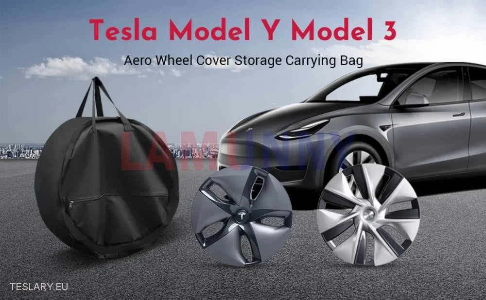 Tesla Model 3 Y Wheel Cover Storage Bag for 18"or 19"