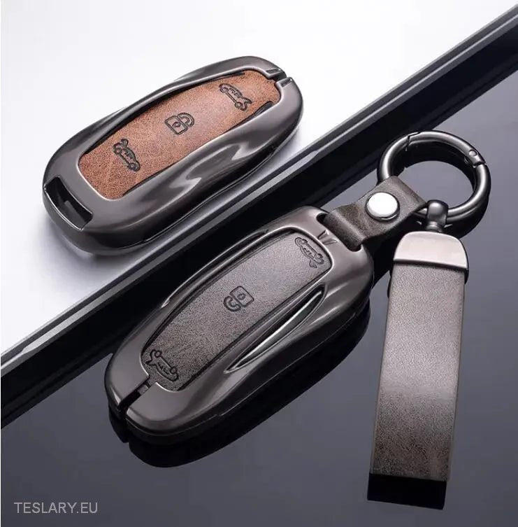 Tesla Style Zinc Alloy Protective Key Cover - Tesla Shop Europe - TESLARY.IE Ireland - France boutique- Deutschland Geschäft- España comercio - Nederland winkel- TESLARY.IE