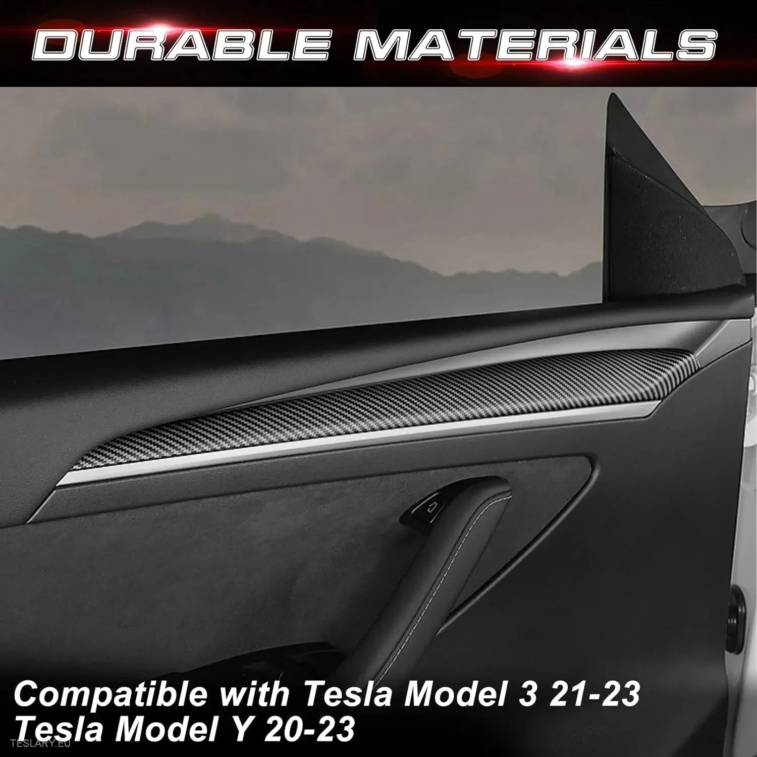 Internal Door Side Trims Tesla 3/Y -TESLARY.IE Tesla Shop Europe