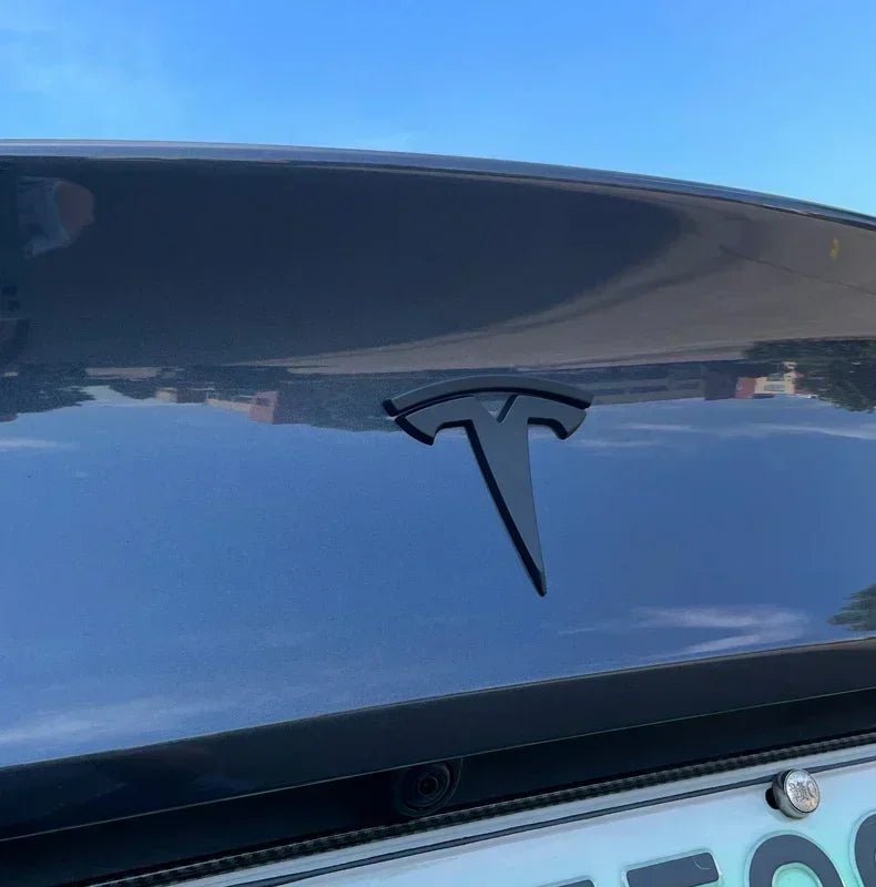 Tesla Model 3 Front , Rear & Steering Wheel Logos Kit -TESLARY.IE Tesla Shop Europe