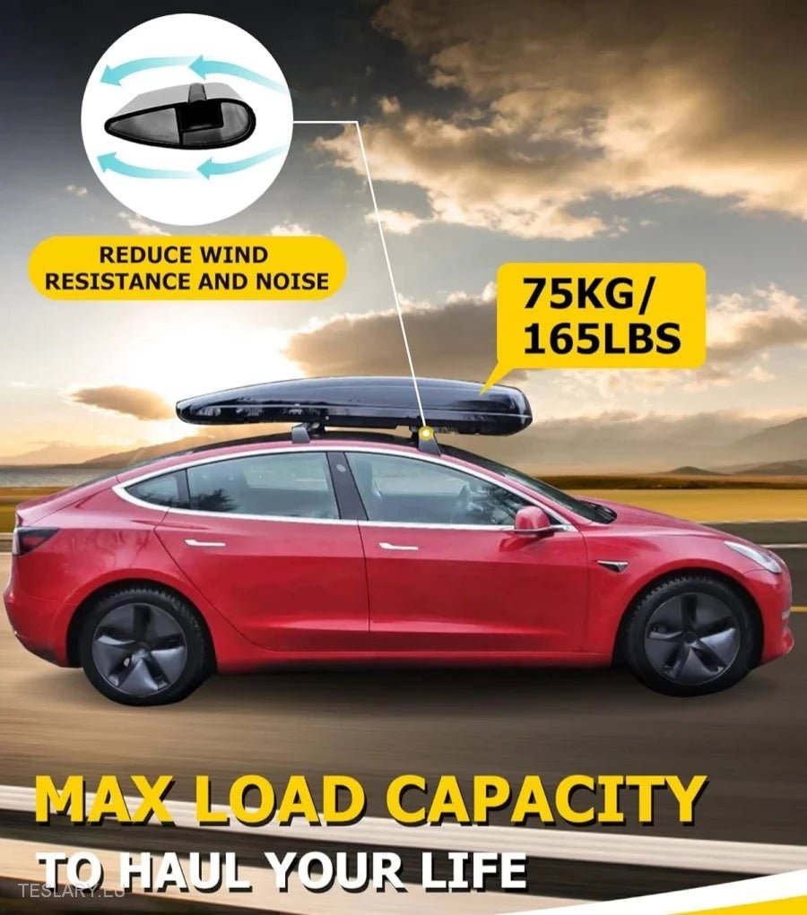 Roof Rack Cross Bars for Tesla Model 3 , Y and Highland -TESLARY.IE Tesla Shop Europe