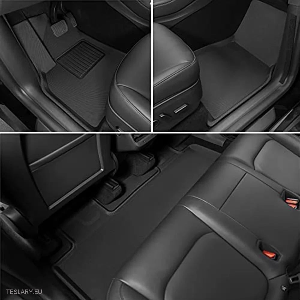 3D All Weather Floor Mats RHD for Tesla 3/Highland/Y -TESLARY.IE Tesla Shop Europe