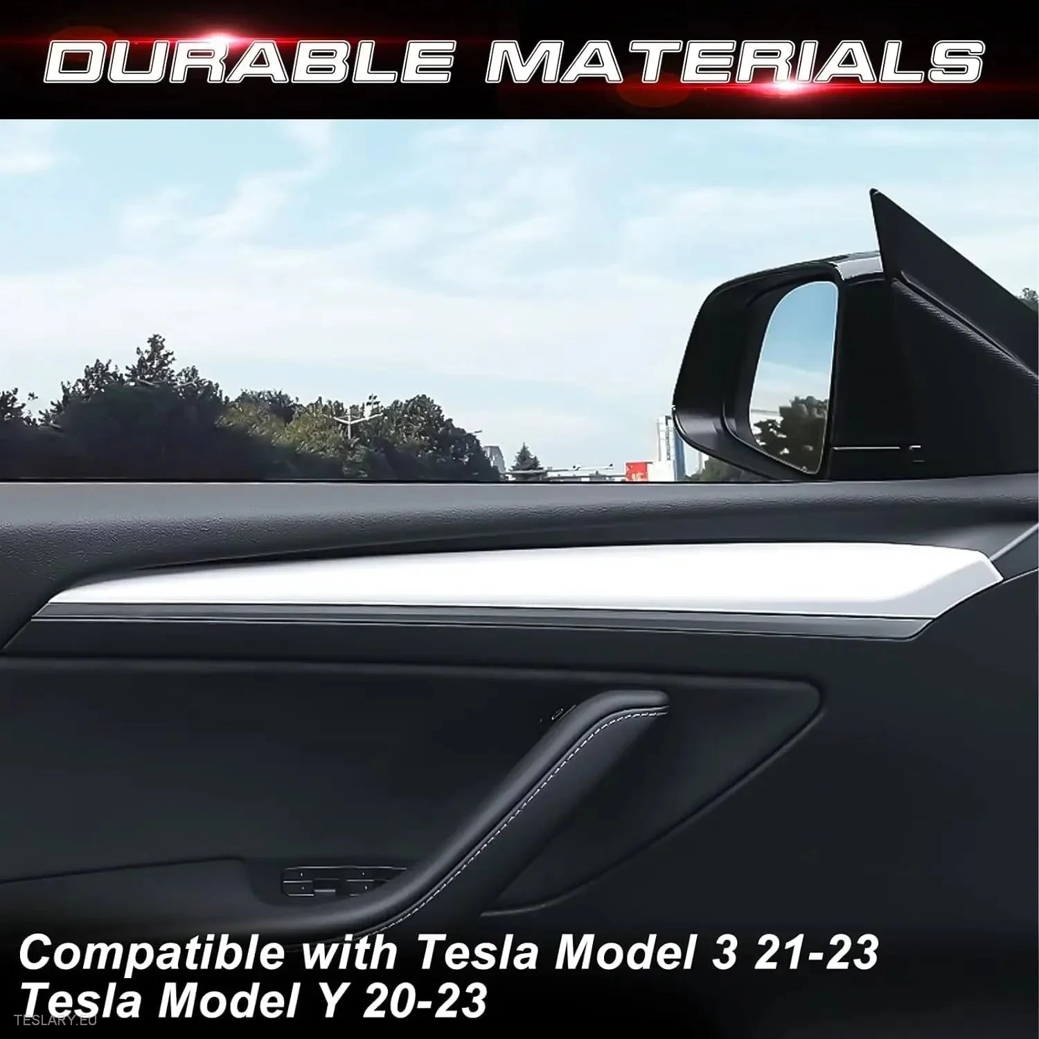 Internal Door Side Trims Tesla 3/Y -TESLARY.IE Tesla Shop Europe