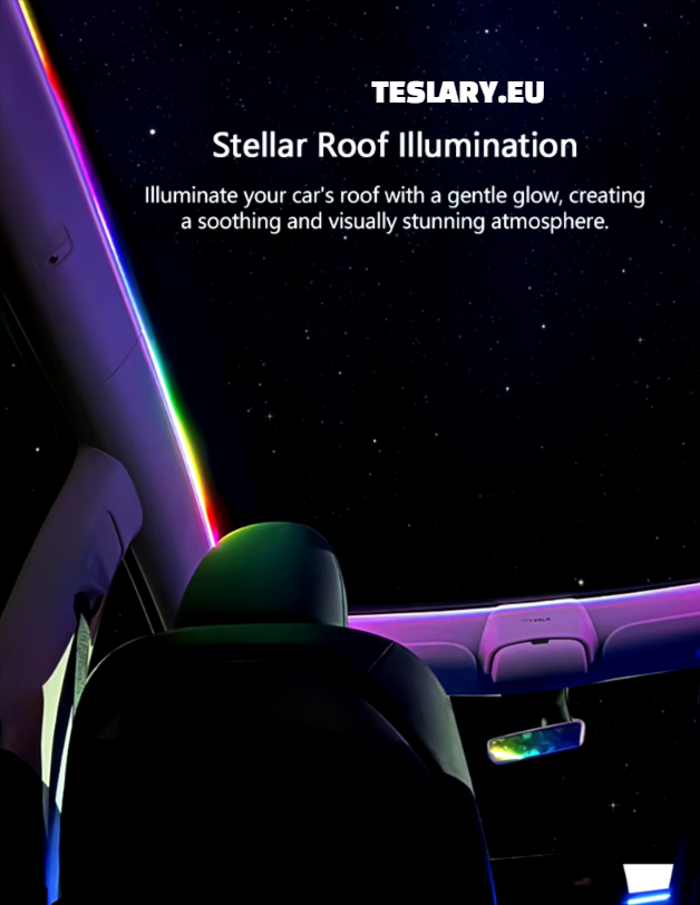 Tesla Model Y Led Ambient Roof Lighting