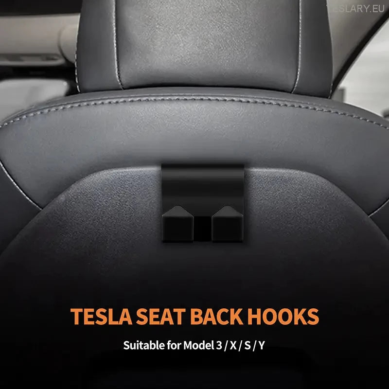 Front Seat Storage Hooks for Tesla Models 3 Y S X