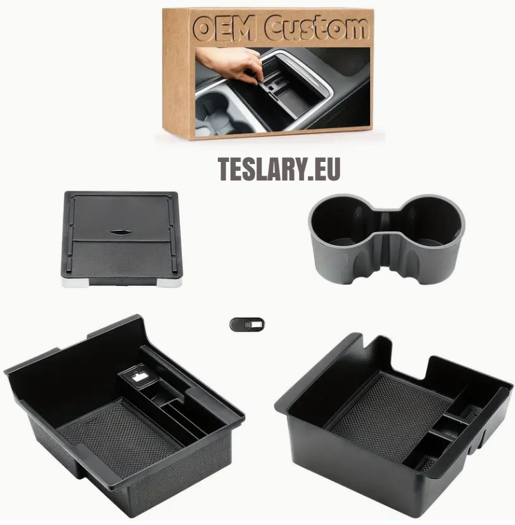 Tesla Model 3 / Y Accessories 5 Piece Organiser Package