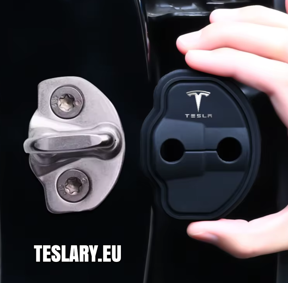 Tesla Model 3 / 3+ Highland & Y Silicone Door Lock Protector with Logo