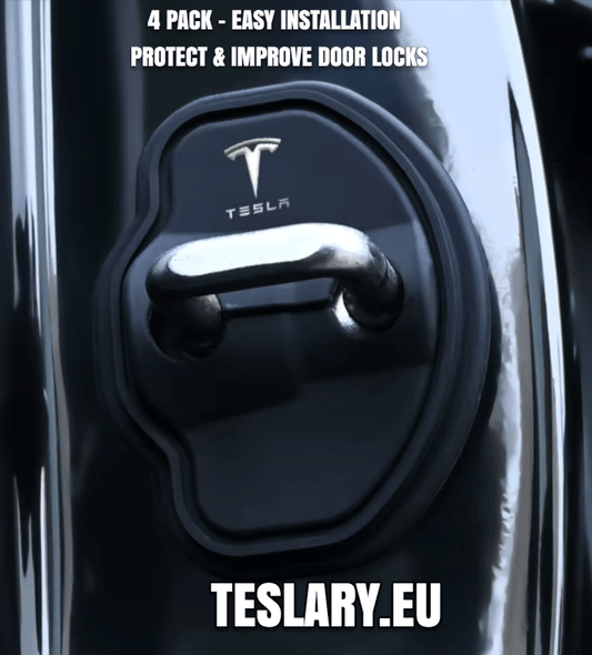 Tesla Model 3 / 3+ Highland & Y Silicone Door Lock Protector met logo