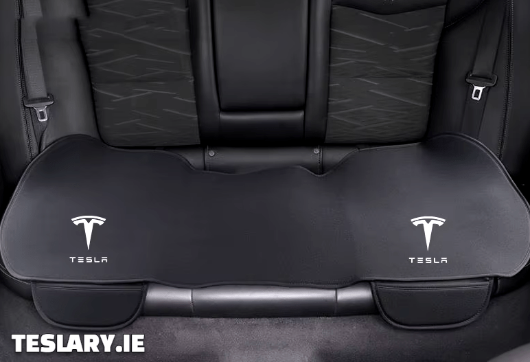 Tesla Model 3 / Y gemonteerde beschermende stoelkussenafdekkingen met logo