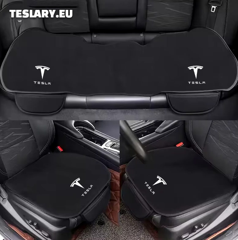 Tesla Model 3 / Y Hlífðar sætispúðaáklæði með lógói