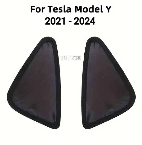 Momba das janelas traseiras triangulares para privacidade aprimorada Tesla Modelo 3 / y