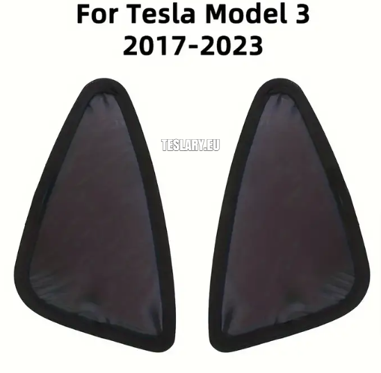 Triangular Rear Windows Shade For Enhanced Privacy Tesla Model 3 / Y