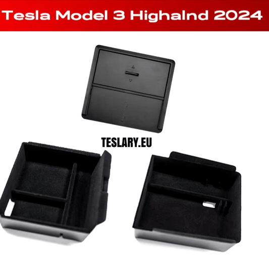 Tesla Model 3+ Highland Accessories 3 Pack Front & Olf