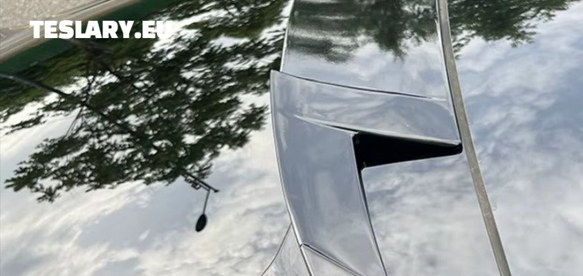 TESLA MODEL Y ROOF WING SPOILER - TESLA SHOP ACCESSORIES EUROPE IRELAND NEDERLANDS FAST DELIVERY DEUTSCHLAND DENMARK FRANCE ESPANA ITALIA ALICANTE UNITED KINGDOM SWEDEN AMSTERDAM UTRECHT