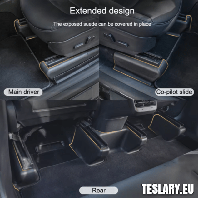 Tesla Modelo Y Full 9 Peça Kit de Proteção ao Rail