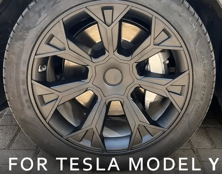 Tesla Modelo Y 19 "Única S4 Cubs de roda de capa completa